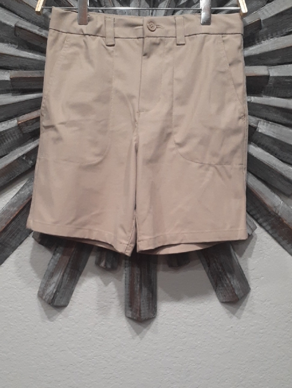 Kids Wonder Nation Tan Bermuda Shorts